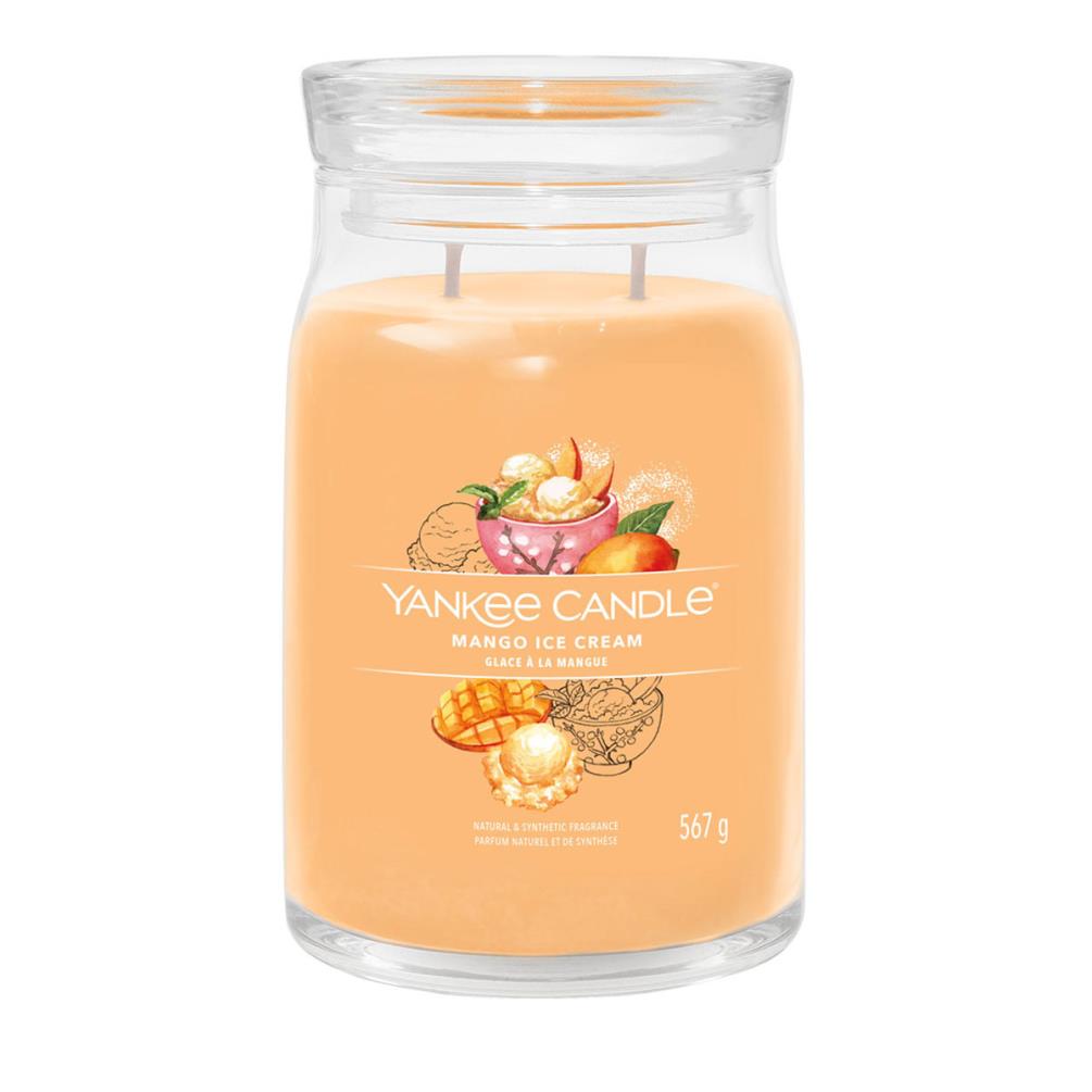 Yankee Candle Mango Ice Cream Large Jar £26.99